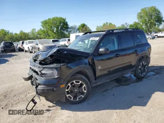 2023 Ford Bronco Sport Outer Banks z VIN 3FMCR9C63PRE18307, wystawiony jako Copart lot #55538575 z przebiegiem 42 852 mil mil oraz Szkoda całkowita • Salvage title. Historia ofert i sprzedaży dostępna na DreamBid. Obrazek 1.