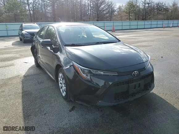 2020 Toyota Corolla LE with VIN JTDEPRAEXLJ070572, listed as a Copart auction lot 50246035 with 47,736 mi miles and Salvage Title. Bid and sale history available at carsss.com. Image 11.
