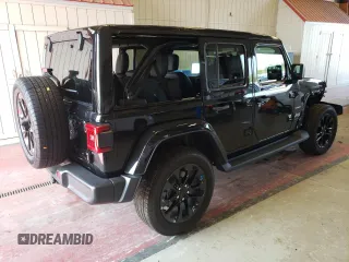 2023 Jeep Wrangler Sahara with VIN 1C4JJXP65PW627241, listed as a Copart auction lot 62873313 with 9,219 mi miles and Clean Title. Bid and sale history available at DreamBid. Image 3.