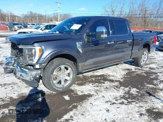 2021 Ford F-150 XL with VIN 1FTFW1ED4MFB70925, listed as a IAAI auction lot 41269509 with 113,805 mi miles. Bid and sale history available at carsss.com. Image 17.