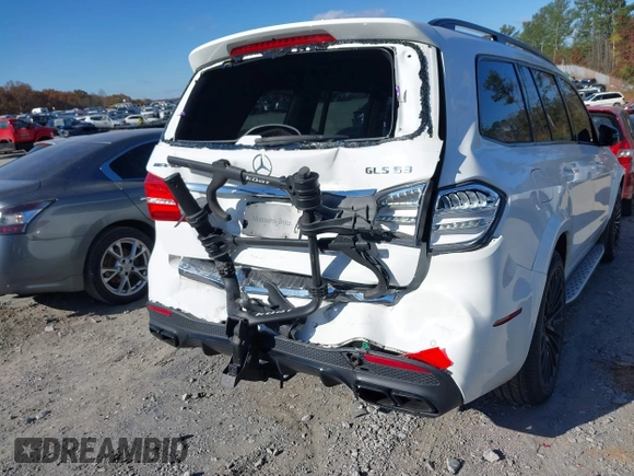 2018 Mercedes-Benz GLS 63 AMG с VIN 4JGDF7FE1JA996041, выставлен на аукционе IAAI как лот 40910494 с пробегом 69 159 миль миль и . История ставок и продаж доступна на DreamBid. Изображение 6.