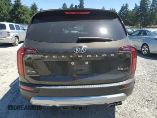 2020 Kia Telluride SX z VIN 5XYP5DHC6LG051409, wystawiony jako Copart lot #65014255 z przebiegiem 43 092 mil mil oraz Szkoda całkowita • Salvage title. Historia ofert i sprzedaży dostępna na DreamBid. Obrazek 6.