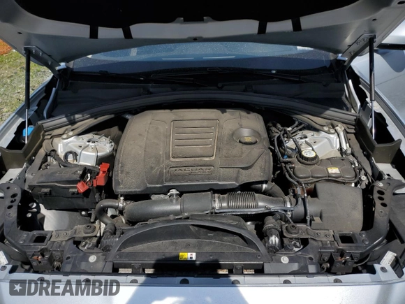 2019 Jaguar F-Pace 25t Premium with VIN SADCJ2FX5KA355404, listed as a Copart auction lot 55657935 with 56,832 mi miles and Salvage title. Bid and sale history available at DreamBid. Image 12.