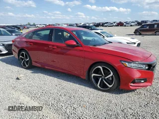 2020 Honda Accord Sport with VIN 1HGCV2F34LA015452, listed as a Copart auction lot 54653225 with 79,275 mi miles and Salvage title. Bid and sale history available at DreamBid. Image 4.