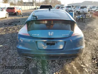 2012 Honda CR-Z with VIN JHMZF1D41CS001867, listed as a Copart auction lot 48351935 with 191,610 mi miles and Salvage title. Bid and sale history available at DreamBid. Image 6.