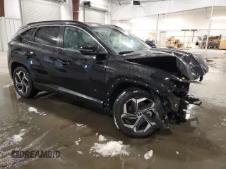 2022 Hyundai Tucson SEL with VIN 5NMJFCAE3NH031670, listed as a Copart auction lot 51646935 with 26,721 mi miles and Salvage Title. Bid and sale history available at DreamBid. Image 4.