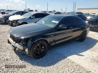 2017 Mercedes-Benz C 43 AMG z VIN 55SWF6EB5HU193022, wystawiony jako Copart lot #51919505 z przebiegiem 110 684 mil mil oraz Czysty tytuł • Clean title. Historia ofert i sprzedaży dostępna na DreamBid. Obrazek 1.