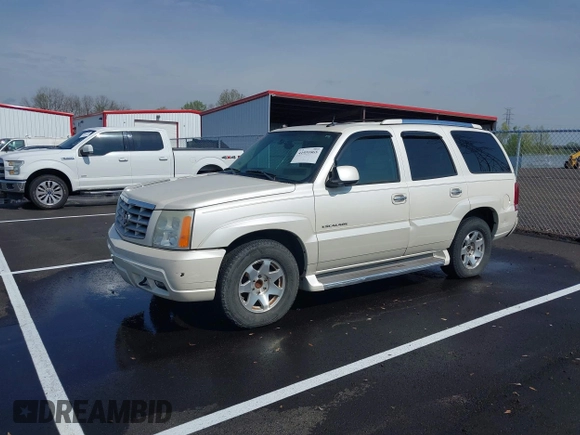 2005 Cadillac Escalade z VIN 1GYEC63T55R114823, wystawiony jako IAAI lot #41931065 z przebiegiem Nie podano mil oraz . Historia ofert i sprzedaży dostępna na DreamBid. Obrazek 2.