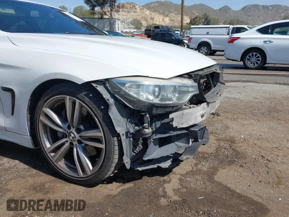 2015 BMW 4 Series 435i with VIN WBA3R1C57FK193807, listed as a IAAI auction lot 41967964 with 126,245 mi miles and . Bid and sale history available at DreamBid. Image 18.