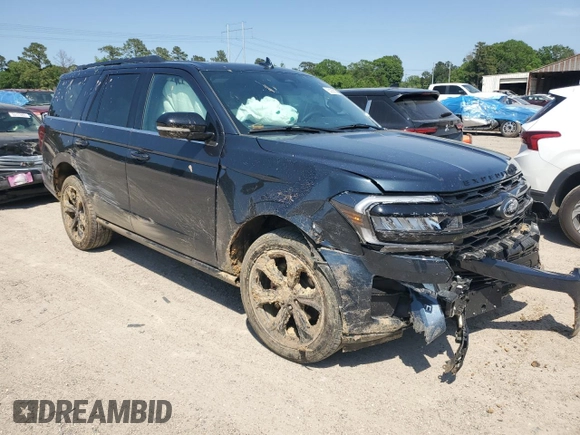 2024 Ford Expedition Limited with VIN 1FMJU2AG0REA09583, listed as a Copart auction lot 53268825 with 9,274 mi miles and Salvage title. Bid and sale history available at DreamBid. Image 4.