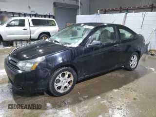 2009 Ford Focus SE with VIN 1FAHP32N19W165502, listed as a Copart auction lot 46028805 with 91,367 mi miles and Salvage Title. Bid and sale history available at carsss.com. Image 1.