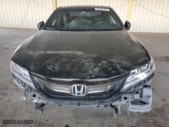 2016 Honda Accord Coupe EX with VIN 1HGCT1B76GA005438, listed as a Copart auction lot 83435224 with 151,485 mi miles and Salvage Title. Bid and sale history available at carsss.com. Image 5.