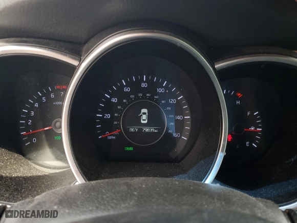 2015 Kia Optima LX with VIN KNAGM4A78F5596618, listed as a Copart auction lot 63429614 with 79,839 mi miles and Salvage Title. Bid and sale history available at carsss.com. Image 9.