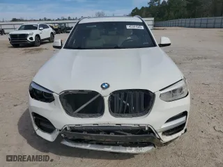 2021 BMW X3 sDrive30i with VIN 5UXTY3C03M9F63436, listed as a Copart auction lot 45341545 with 0 mi miles and Salvage Title. Bid and sale history available at carsss.com. Image 5.