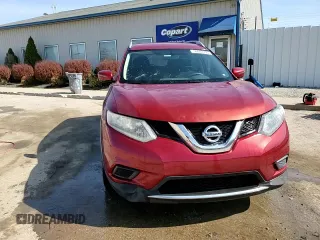 2016 Nissan Rogue S with VIN JN8AT2MT5GW000728, listed as a Copart auction lot 50883195 with 103,583 mi miles and Non Repairable. Bid and sale history available at DreamBid. Image 14.