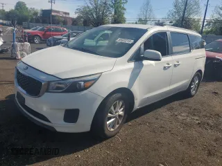 2015 Kia Sedona LX with VIN KNDMB5C11F6044947, listed as a Copart auction lot 55922215 with 259,493 mi miles and Clean Title. Bid and sale history available at DreamBid. Image 1.