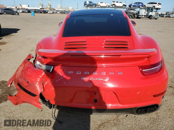 2015 Porsche 911 Turbo S z VIN WP0AD2A9XFS166153, wystawiony jako Copart lot #49815853 z przebiegiem 20 184 mil mil oraz . Historia ofert i sprzedaży dostępna na DreamBid. Obrazek 6.