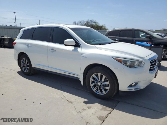 2014 Infiniti QX60 Hybrid with VIN 5N1CL0MN5EC522456, listed as a Copart auction lot 50191775 with NaN miles and Clean Title. Bid and sale history available at carsss.com. Image 4.