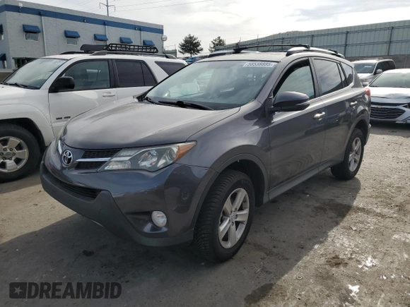 2013 Toyota RAV4 XLE z VIN 2T3RFREV5DW054023, wystawiony jako Copart lot #58538885 z przebiegiem 103 284 mil mil oraz Szkoda całkowita • Salvage title. Historia ofert i sprzedaży dostępna na DreamBid. Obrazek 1.