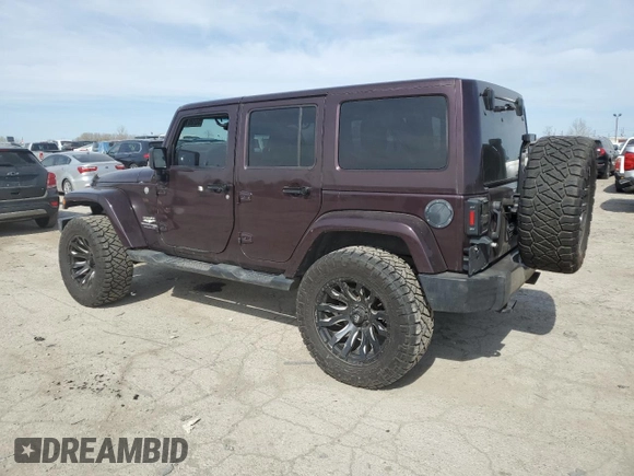 2014 Jeep Wrangler Unlimited Sahara with VIN 1C4BJWEG1EL196129, listed as a Copart auction lot 53700115 with 140,998 mi miles and Clean Title. Bid and sale history available at carsss.com. Image 2.