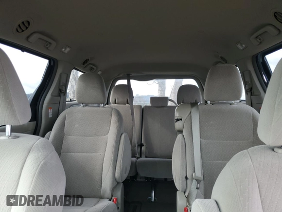 2015 Toyota Sienna LE AAS with VIN 5TDKK3DC0FS682599, listed as a Copart auction lot 45559945 with 66,031 mi miles and Salvage Title. Bid and sale history available at carsss.com. Image 10.