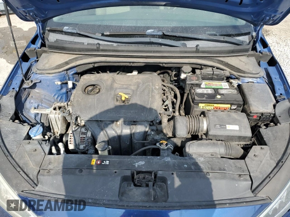 2019 Hyundai Elantra SE with VIN 5NPD74LF8KH497616, listed as a Copart auction lot 55968625 with 197,064 mi miles and Non Repairable. Bid and sale history available at DreamBid. Image 11.