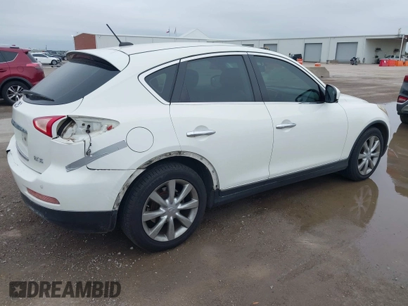 2011 Infiniti EX Journey with VIN JN1AJ0HP0BM800797, listed as a IAAI auction lot 41955472 with 150,923 mi miles. Bid and sale history available at carsss.com. Image 4.