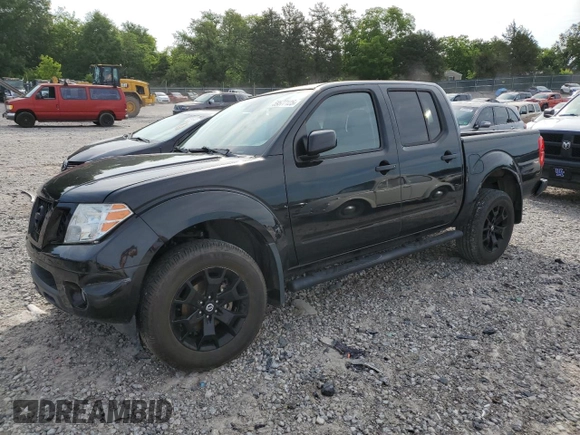 2020 Nissan Frontier SV with VIN 1N6ED0EB5LN704199, listed as a Copart auction lot 59577125 with 79,913 mi miles and Salvage title. Bid and sale history available at DreamBid. Image 1.