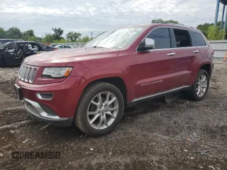 2014 Jeep Grand Cherokee Summit with VIN 1C4RJFJGXEC500546, listed as a Copart auction lot 63243055 with 118,043 mi miles and Salvage title. Bid and sale history available at DreamBid. Image 1.