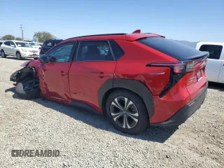 2024 Subaru Solterra Limited with VIN JTMABABA8RA082657, listed as a Copart auction lot 49820655 with 9,562 mi miles and Salvage title. Bid and sale history available at DreamBid. Image 2.