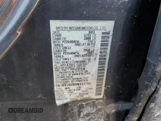2004 Nissan Quest S z VIN 5N1BV28U84N312794, wystawiony jako Copart lot #43146735 z przebiegiem 189 050 mil mil oraz Szkoda całkowita • Salvage title. Historia ofert i sprzedaży dostępna na DreamBid. Obrazek 13.