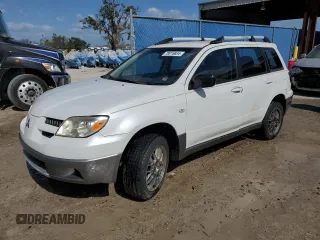 2005 Mitsubishi Outlander LS with VIN JA4LX31FX5U021252, listed as a Copart auction lot 78916834 with 169,790 mi miles and Salvage Title. Bid and sale history available at carsss.com. Image 1.