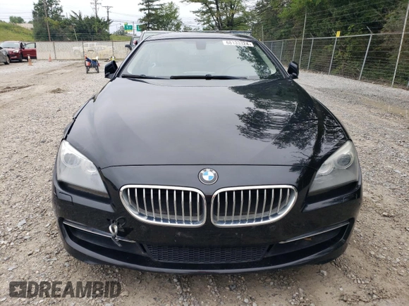 2013 BMW 6 Series 650i with VIN WBAYM9C52DDW20346, listed as a Copart auction lot 68133324 with 74,313 mi miles and Clean Title. Bid and sale history available at carsss.com. Image 5.