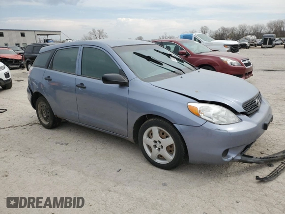 2006 Toyota Matrix STD with VIN 2T1KR32E46C584555, listed as a Copart auction lot 50241805 with 179,378 mi miles and Salvage Title. Bid and sale history available at DreamBid. Image 4.