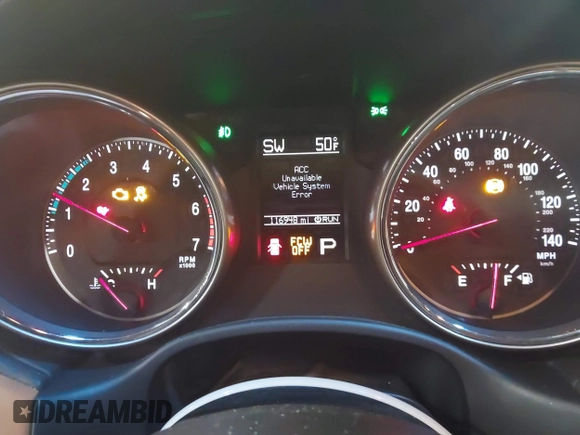 2013 Jeep Grand Cherokee Overland with VIN 1C4RJECT4DC526465, listed as a IAAI auction lot 41570663 with 116,948 mi miles. Bid and sale history available at carsss.com. Image 7.
