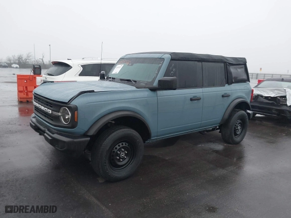 2023 Ford Bronco with VIN 1FMDE5BH2PLA98570, listed as a IAAI auction lot 41597267 with 10,261 mi miles. Bid and sale history available at carsss.com. Image 14.
