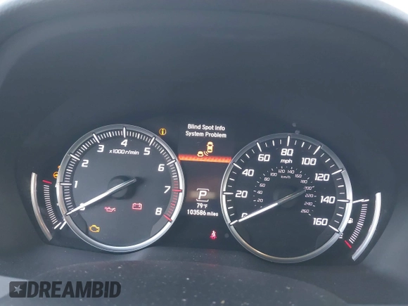 2014 Acura MDX Tech Pkg with VIN 5FRYD4H4XEB027753, listed as a IAAI auction lot 41131970 with 103,586 mi miles. Bid and sale history available at carsss.com. Image 7.