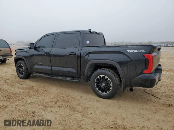 2022 Toyota Tundra SR5 with VIN 5TFLA5AB7NX016542, listed as a Copart auction lot 43166095 with 34,957 mi miles and Salvage title. Bid and sale history available at DreamBid. Image 2.
