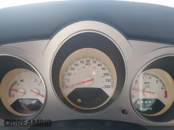 2009 Dodge Avenger SXT with VIN 1B3LC56B99N535484, listed as a Copart auction lot 49381645 with 186,049 mi miles and Salvage Title. Bid and sale history available at DreamBid. Image 9.