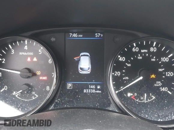 2019 Nissan Rogue S with VIN JN1BJ1CPXKW242558, listed as a IAAI auction lot 41925878 with 83,338 mi miles and . Bid and sale history available at DreamBid. Image 15.