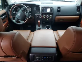2019 Toyota Sequoia Platinum with VIN 5TDDY5G11KS168154, listed as a Copart auction lot 84562834 with 80,463 mi miles and Salvage Title. Bid and sale history available at carsss.com. Image 8.