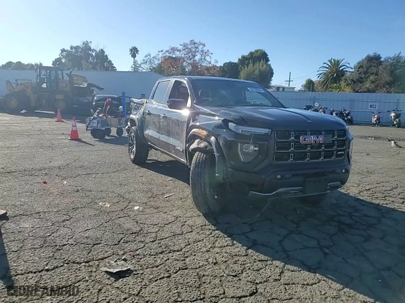 2024 GMC Canyon 4WD AT4 with VIN 1GTP6DEK5R1154046, listed as a Copart auction lot 82798064 with 0 mi miles and Salvage Title. Bid and sale history available at carsss.com. Image 11.