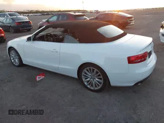 2012 Audi A5 2.0T Premium Plus with VIN WAUJFAFH7CN007652, listed as a IAAI auction lot 40848527 with 9,831 mi miles. Bid and sale history available at carsss.com. Image 14.