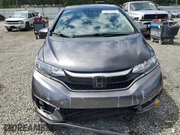 2018 Honda Fit EX-L with VIN 3HGGK5H93JM722376, listed as a Copart auction lot 57913595 with 75,714 mi miles and Salvage title. Bid and sale history available at DreamBid. Image 5.