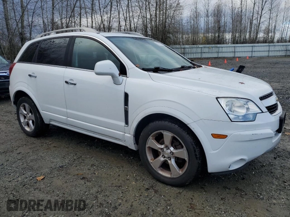 2014 Chevrolet Captiva Sport LT with VIN 3GNAL3EK3ES627354, listed as a Copart auction lot 80928844 with 127,514 mi miles and Clean Title. Bid and sale history available at DreamBid. Image 4.