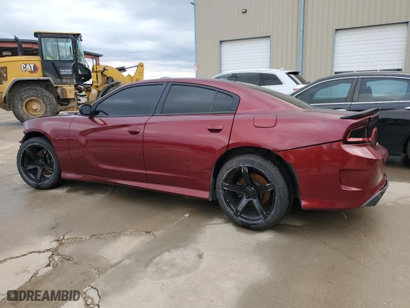 2018 Dodge Charger Daytona with VIN 2C3CDXCT0JH147999, listed as a Copart auction lot 42240455 with 62,437 mi miles and Salvage Title. Bid and sale history available at carsss.com. Image 2.