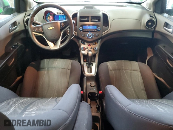2015 Chevrolet Sonic LT with VIN 1G1JC5SHXF4147674, listed as a Copart auction lot 61539955 with 93,569 mi miles and Clean title. Bid and sale history available at DreamBid. Image 8.