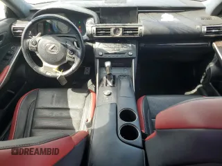 2015 Lexus IS 250 with VIN JTHCF1D26F5022849, listed as a Copart auction lot 57132835 with 130,162 mi miles and Salvage title. Bid and sale history available at DreamBid. Image 8.