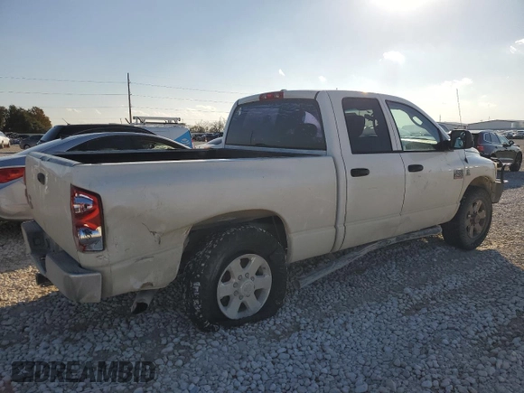 2008 Dodge Ram 2500 SLT with VIN 3D7KR28A58G178569, listed as a Copart auction lot 86149914 with 350,820 mi miles and Salvage Title. Bid and sale history available at carsss.com. Image 3.