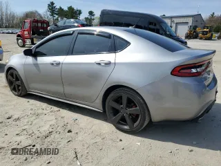 2015 Dodge Dart GT with VIN 1C3CDFEBXFD166403, listed as a Copart auction lot 53940105 with 130,242 mi miles and Clean Title. Bid and sale history available at DreamBid. Image 2.